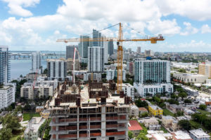 2014年迈阿密新高层公寓建设。