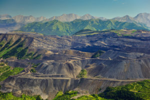 泰克资源公司位于不列颠哥伦比亚省麋鹿谷的格林希尔斯矿场。